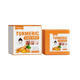 West&Month Turmeric Face Soap, Face Repair Gentle Cleansing, Fade Spots And Smooth Fine Lines Cleaner Soap