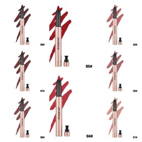 PHOFAY MATTE LIP LINER LIPSTICK PEN (Option: Set)