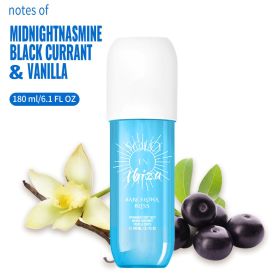 [SOLO EN IBIZA Mist] 4pcs Set SOLO EN IBIZA6.1fl.oz Long-Lasting Hair & Body Fragrance Misfor Women Perfect for Dating, Parties and GiftGiving (88873: 88873-4)